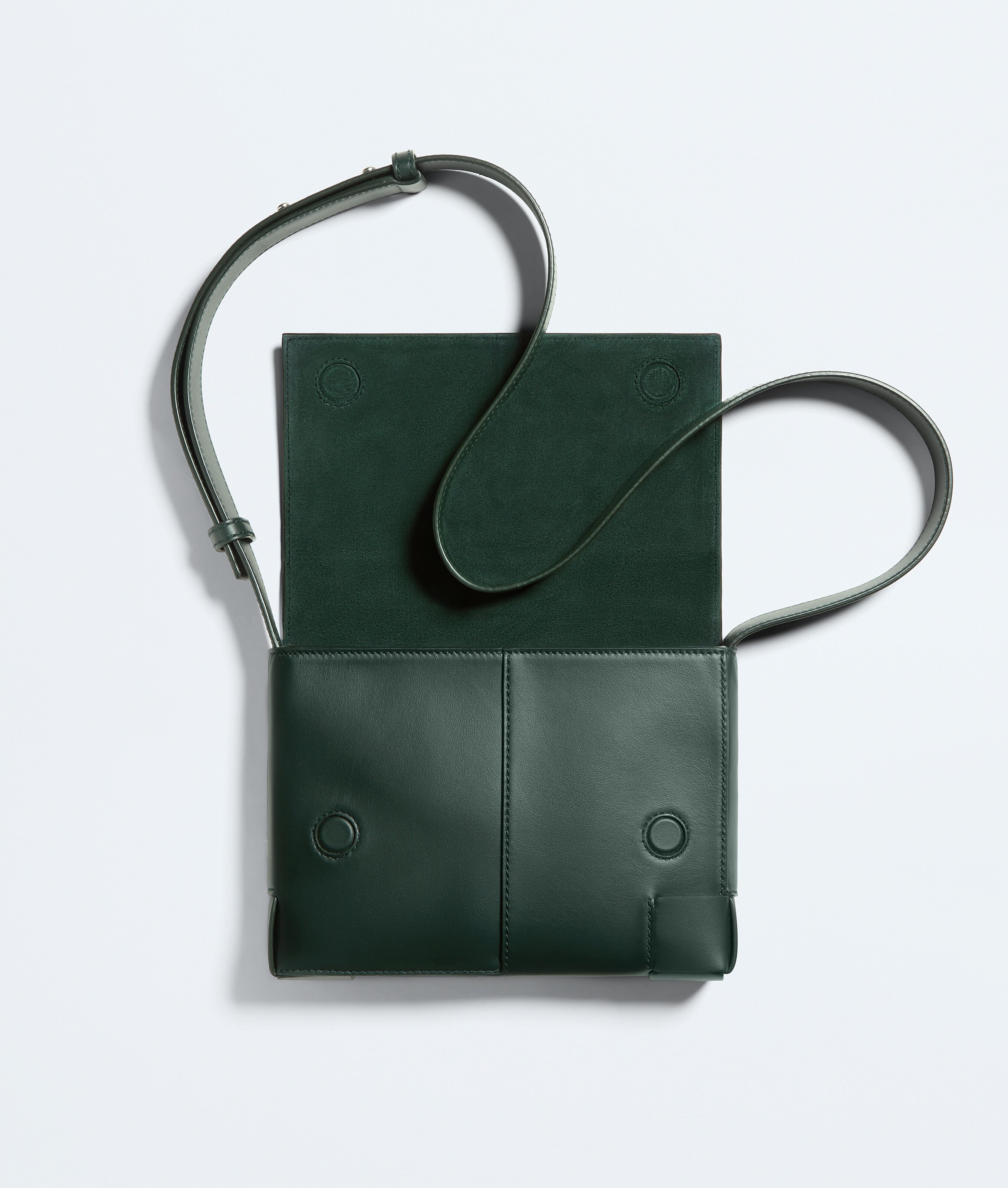 Nyttra Women's Green Geometric Flap Crossbody Messenger Bag